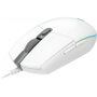 Logitech G203 Lightsync Ratón Gaming 8000 DPI Blanco